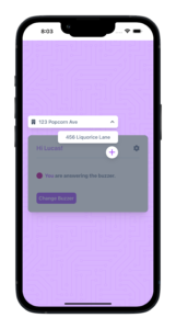 App screenshot showing how multiple suites can be toggled between